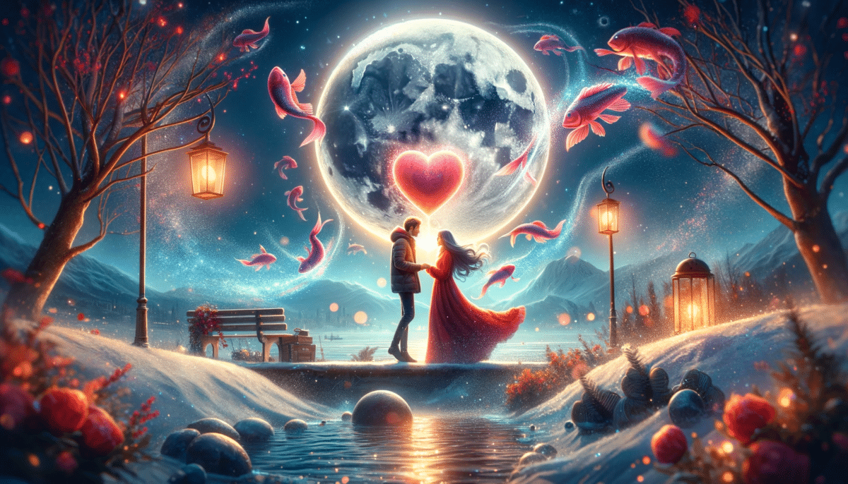 Poissons : Les rêveurs romantiques de la nouvelle lune