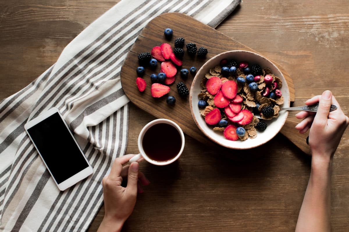 Aliment du petit déjeuner